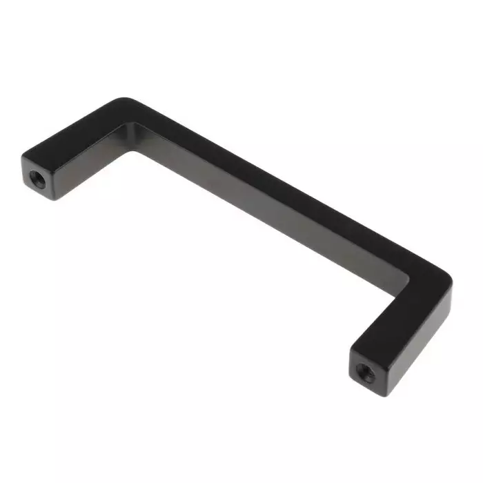 Pinet Black Aluminium Handle 40 mm Height 12.2mm Width 134mm Length (Pack of 2 Pcs)