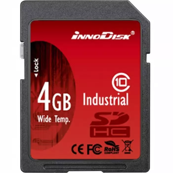 InnoDisk Industrial SDHC Card 4 GB Class 10, DS2A-04GI81C1B