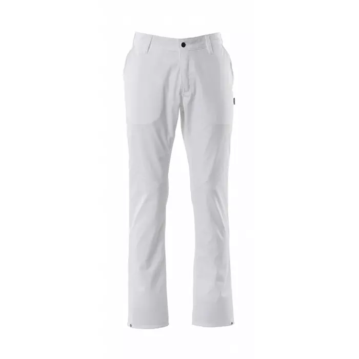 Mascot Workwear Food Care s White Trousers Lightweight 41 inch W 35 inch L, 20539-230-0690C56