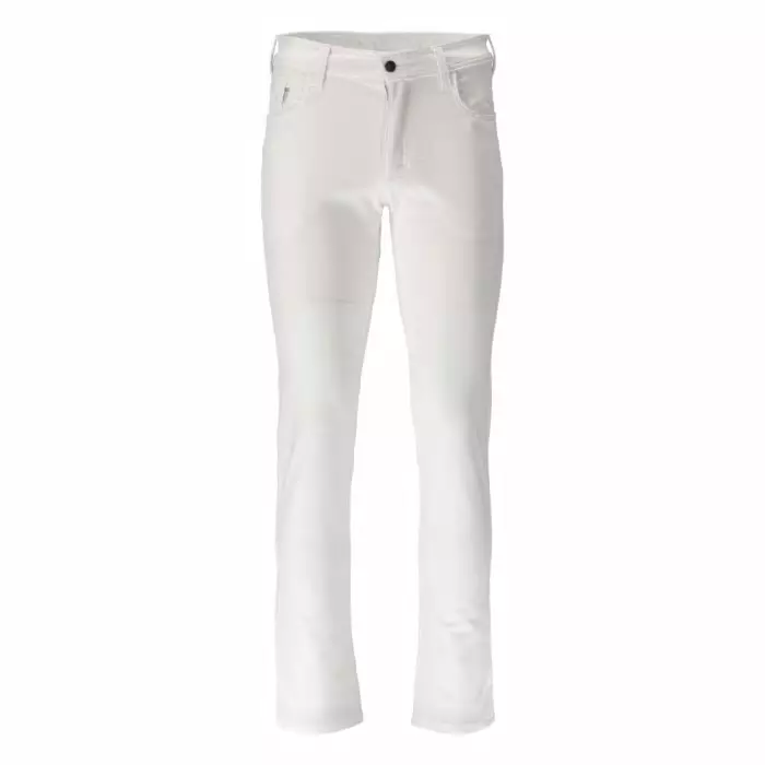 Mascot Workwear Food Care s White Trousers Stretch 32 inch W 30 inch L, 20639-511-0676C47
