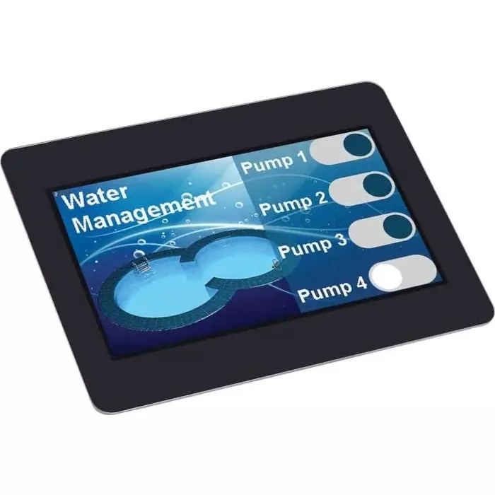 Display Visions TFT LCD Display Touchscreen 4.3 inch 480x270 Pixels, EA uniTFTs043-ATC