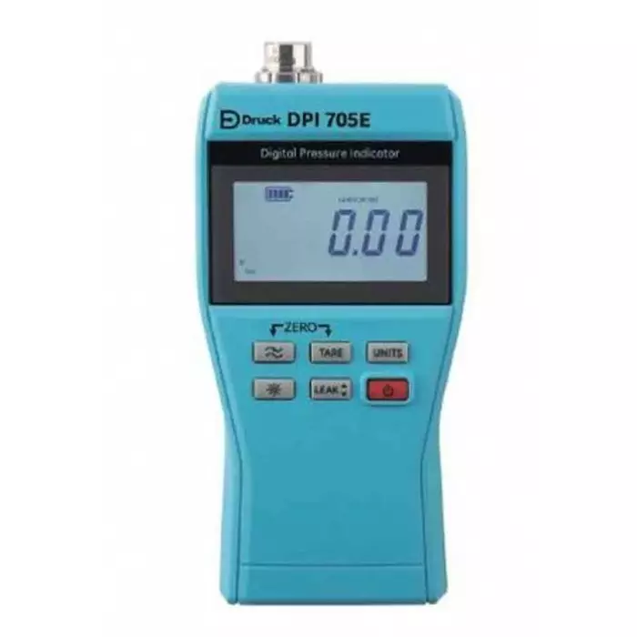 Druck Gauge Manometer with 1 Pressure Port/s Max Pressure Measurement 10 Bar with UKAS Calibration, DPI705E-2-11G-P1-H0-U0-OP0