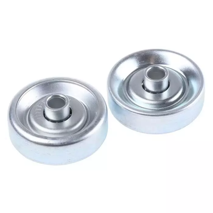 Interroll 200N Skate Wheel 48mm Diameter 8.2mm Bore Diameter, 2201 (Pack of 10 Pcs)