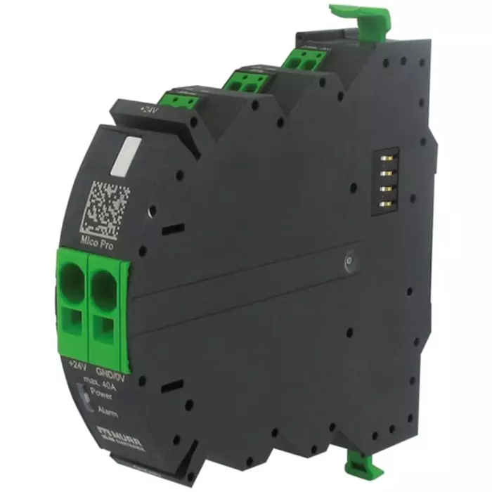 Murrelektronik Limited Mico Pro Electronic Circuit Breaker 40mA 30V Mico Pro 1 Channels  DIN Rail Mount, 9000-41190-0000000