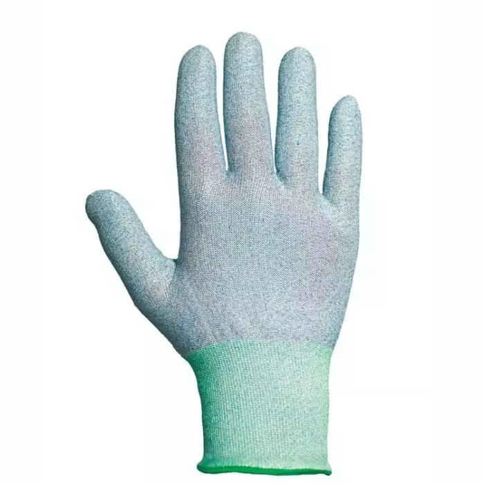 Traffi Cut Resistant Work Gloves Blue Yarn Abrasion Resistant Size L, A-TG710-BL/GR-L