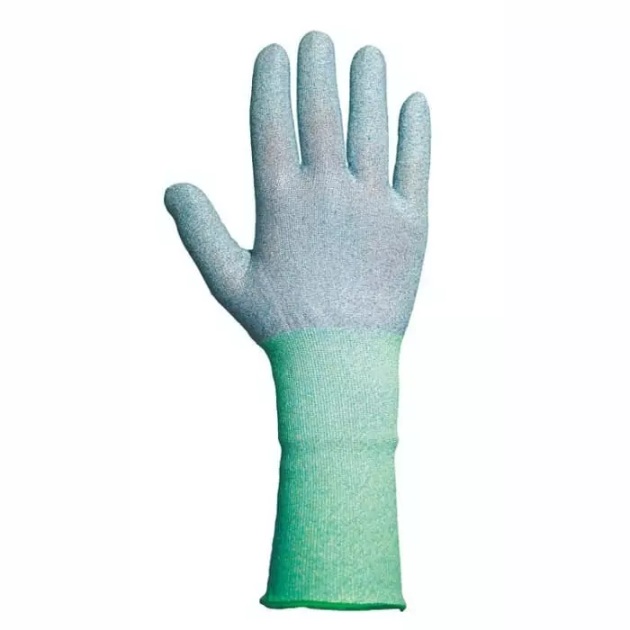 Traffi Cut Resistant Work Gloves Uncoated Coating Blue Yarn Abrasion Resistant Size L, A-TG720-BL/GR-L