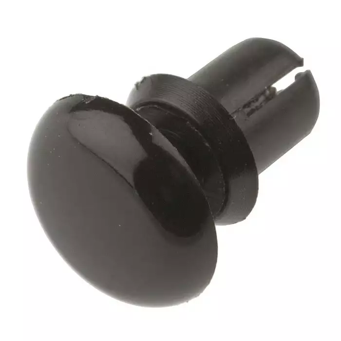 ESSENTRA COMPONENTS Nylon Snap Rivet 4 mm, Black
