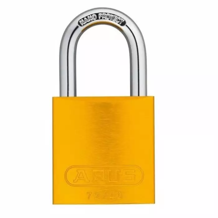 ABUS Key Weatherproof Aluminium Padlock Keyed Alike 6 mm Shackle 38.5 mm Body, 4003318452406