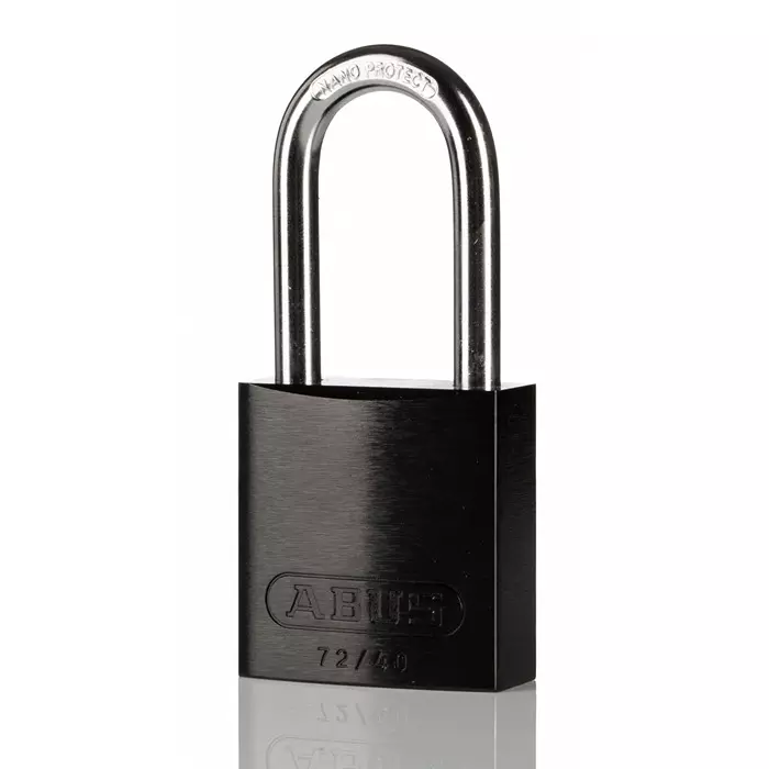 ABUS Key Weatherproof Aluminium Padlock Keyed Alike 6 mm Shackle 38.5 mm Body, 45128