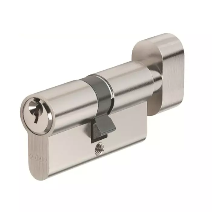ABUS Cylinder Lock 30/30 mm Antique Brass, Brass & Nickel Finish, 30167