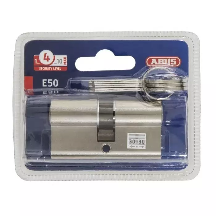 ABUS Cylinder Lock Steel 30/30 mm (61 mm), E50N 30/30 KD