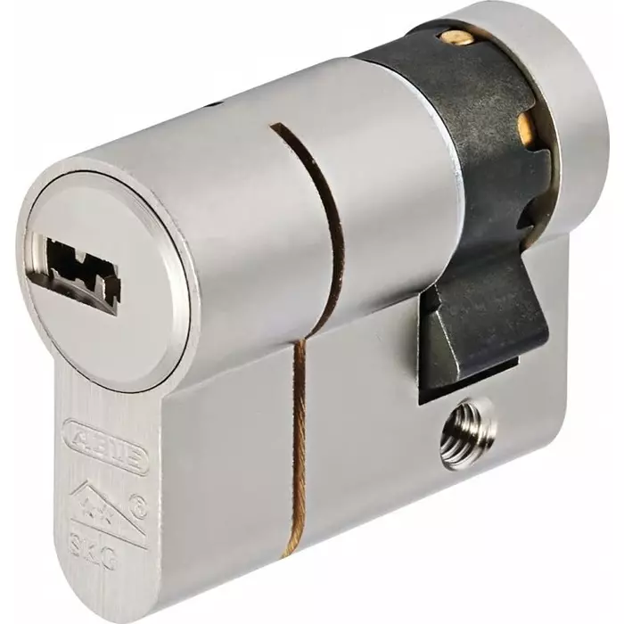 ABUS Cylinder Lock Brass 30/40 mm (30/40 mm), D10PSNP 30/40 BK H-BOX