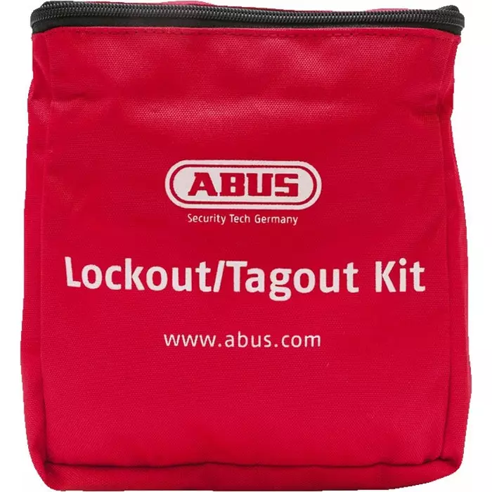 ABUS Red Polyester Lockout Bag, SL BAG 130