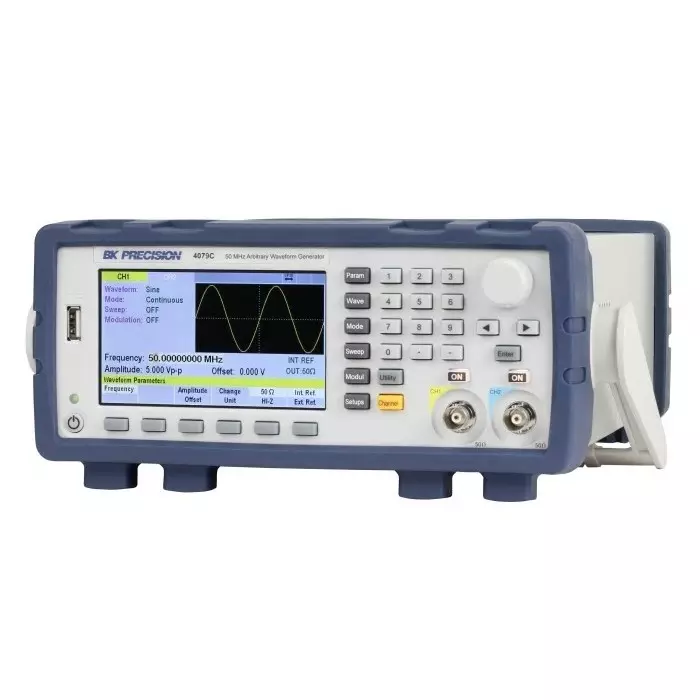 BK Precision Waveform Generator 50MHz Max 2-Channel 1 MHz Min, BK4079C-GPIB
