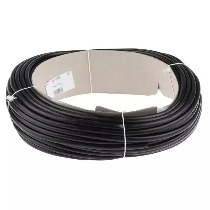 SES Sterling PVC Black Cable Sleeve 5mm Diameter 25m Length Plio-Super Series, 8010009010