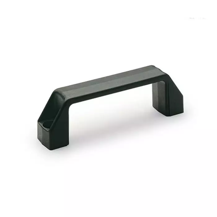 Elesa Matt Black PP Handle 7.5 mm Height 50mm Width 179mm Length, 37246