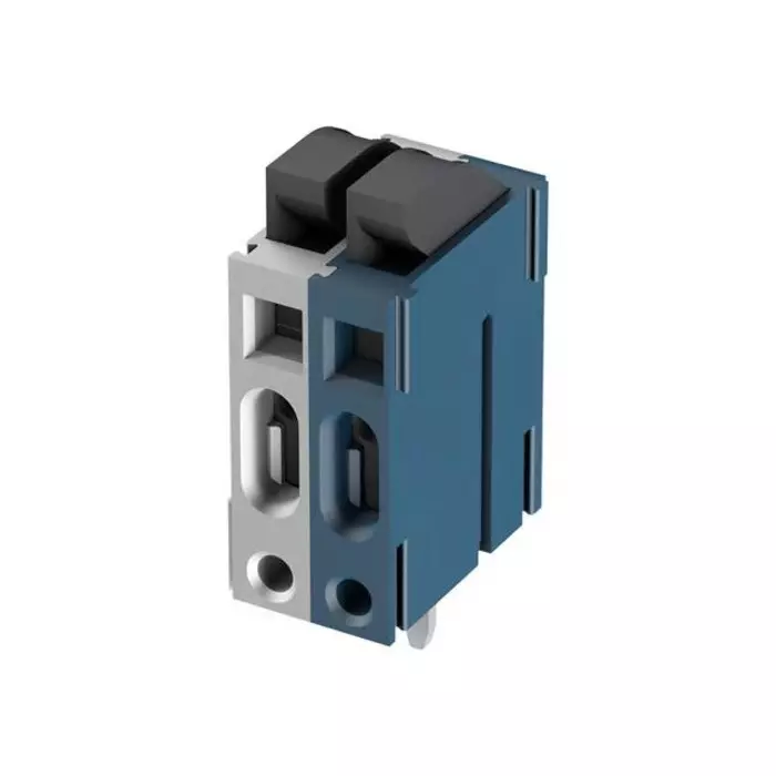 Harting Har-Flexicon Series PCB Terminal Block 2-Contact 3.5mm Pitch Wave Soldering 1-Row IDC Termination, 14030214301201
