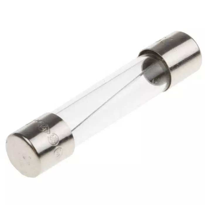 RS PRO F Glass Cartridge Fuse 6.3x32 mm 6A Current & 250V ac Voltage Rating