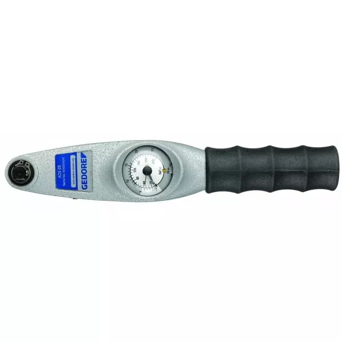 RS PRO Dial Torque Wrench 40-200 Nm 1/2 inch Square Drive