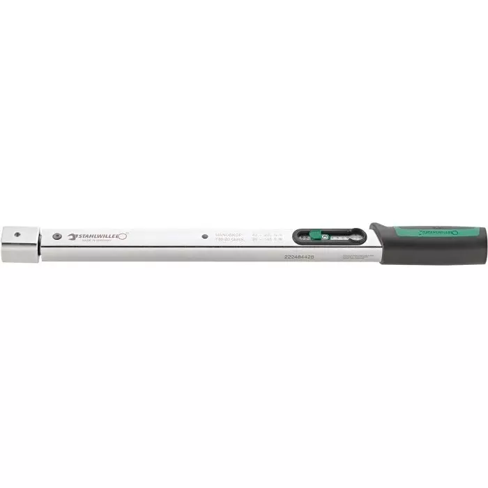 Stahlwille Click Torque Wrench 40-200 Nm Rectangular Drive 14x18 mm Insert, 50184020