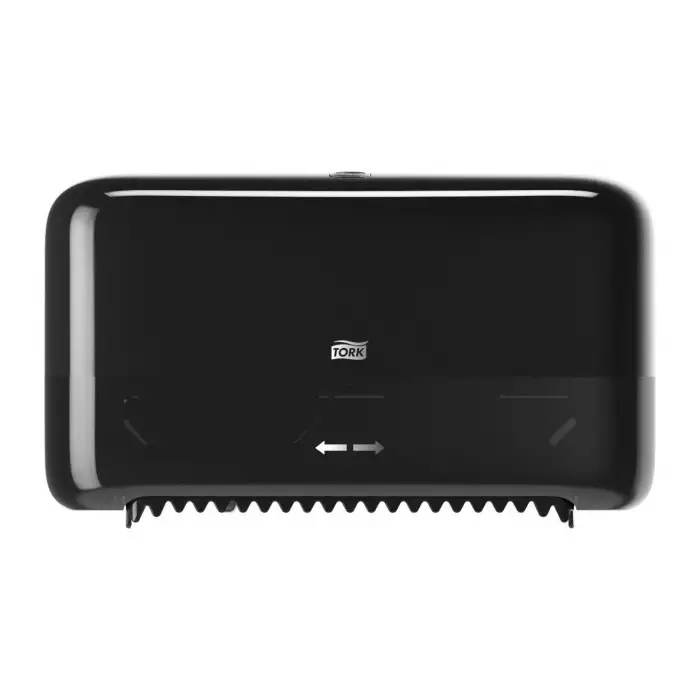 Tork Black Plastic Toilet Roll Dispenser 130x207x360 mm, 558048