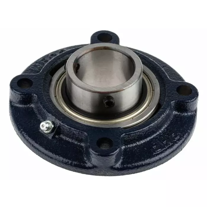 NSK Flange Bearing Unit 4 Hole Cast Iron 40 mm ID 10 mm Mount Hole Size,MFC40