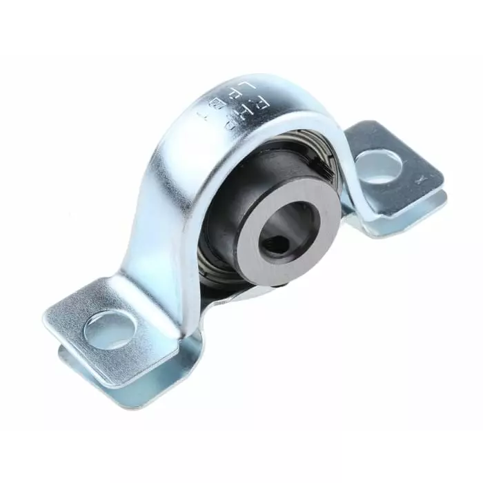 NSK Pillow Block Bearing Zinc Plated Steel 12 mm ID 8 mm Mount Hole Size, LPB12