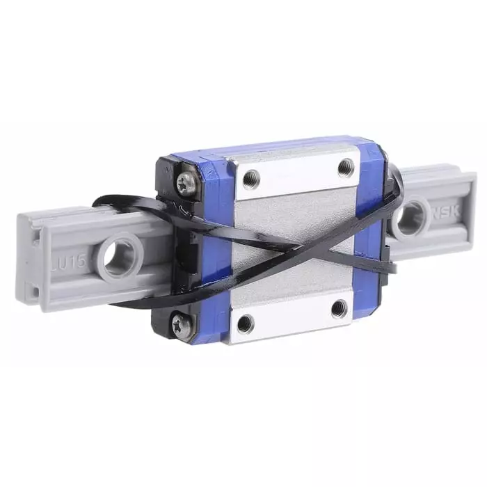 NSK PU Series Linear Guide Carriage 5550N Dynamic Load 15mm Rail Width, PAU15ALS