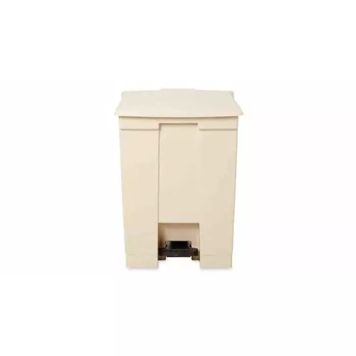 RUBBERMAID Legacy Step-On 68L Beige Pedal Plastic Waste Bin, FG614500BEIG