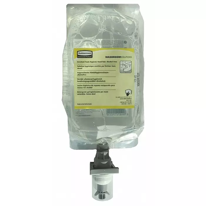 RUBBERMAID AutoFoam Hand Cleaner Alcohol Free with Anti-Bacterial Properties 1.1 L Cartridge, RVU11585