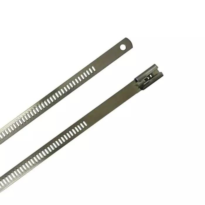 RS PRO Cable Tie Ladder Single Lock 610x12 mm 316 Stainless Steel