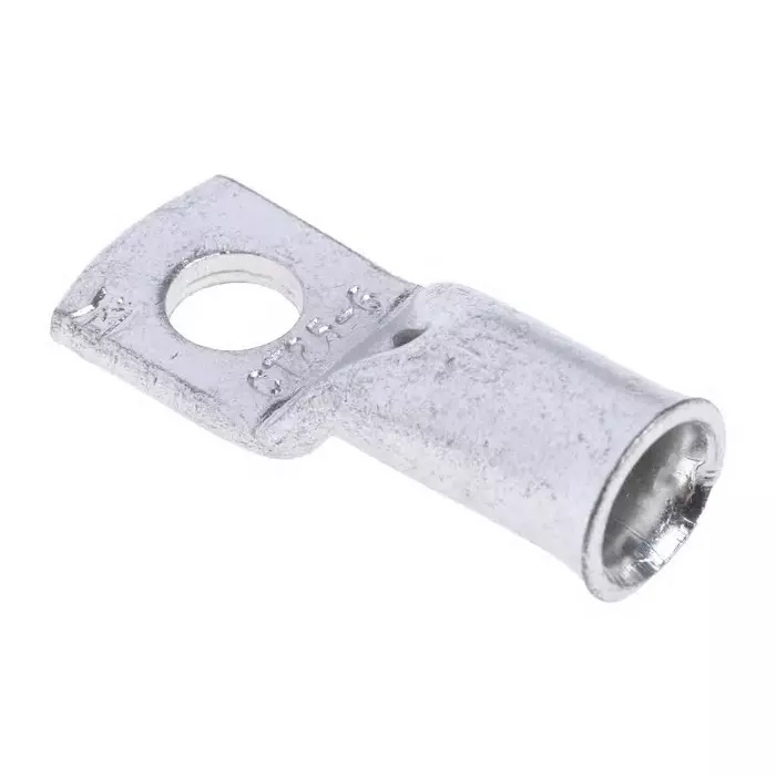 RS PRO Uninsulated Tubular Ring Terminal M6 Stud Size to 25 mm² Wire Size