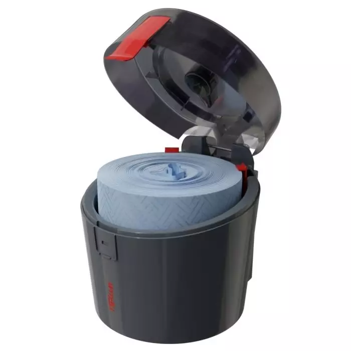 Kimberly-Clark WypAll Wipe Dispenser Plastic Black 260 mm, 6521