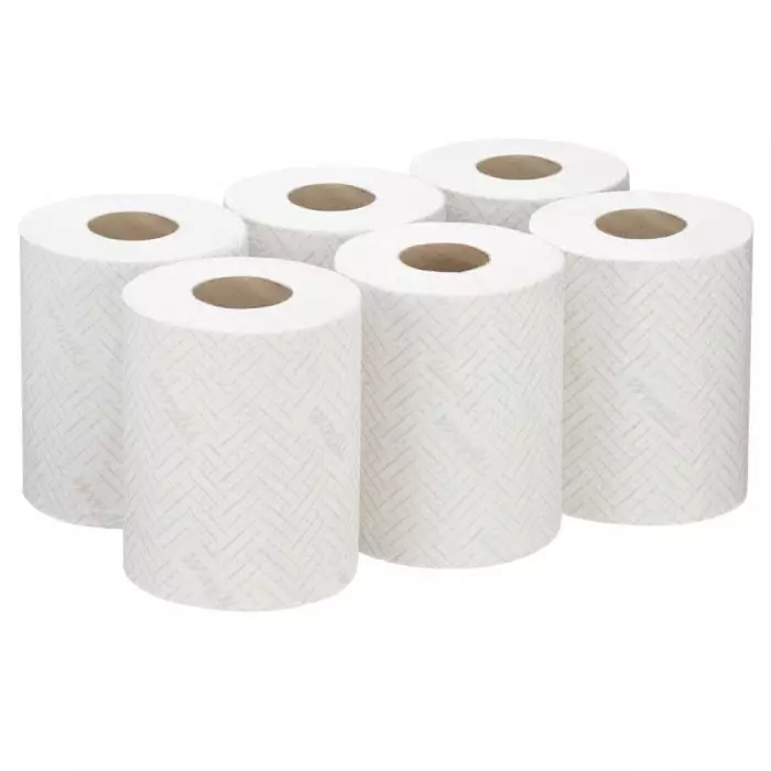 Kimberly-Clark WypAll L10 General Clean Rolled White Paper Towel 380x183mm 1680 Sheets, 6222