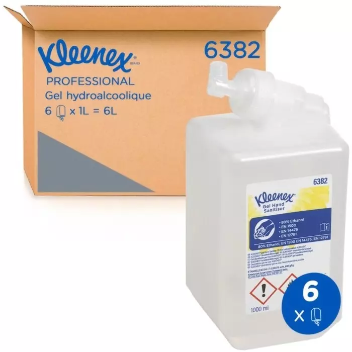 Kimberly-Clark Cassette Hand Sanitiser Unscented 1 L, 6382MPN
