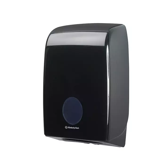 Kimberly-Clark Paper Towel Dispenser ABS Wall Mounting Black 265x136x399 mm, 7171
