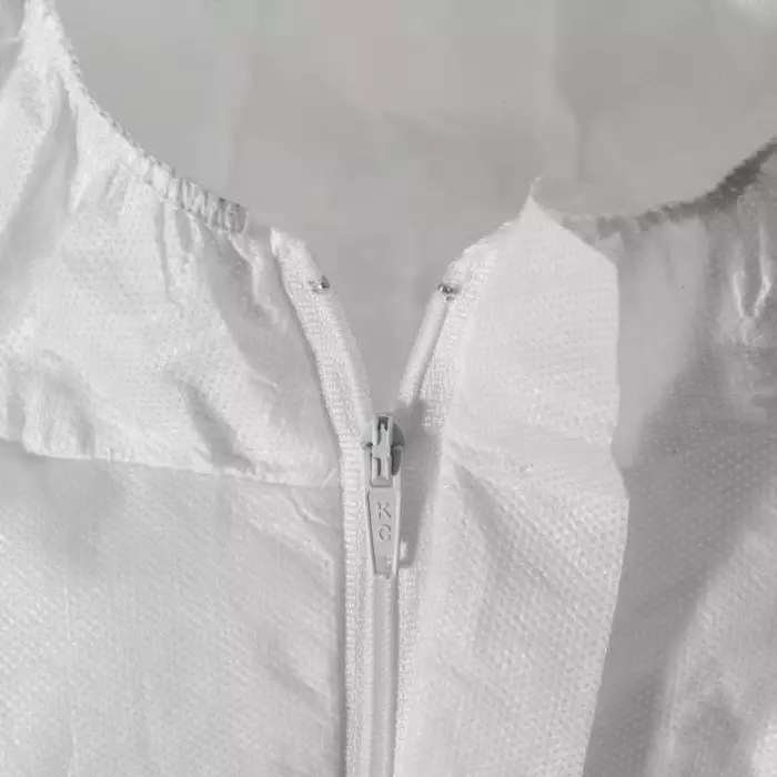 Kimberly-Clark Disposable Coverall White M Radioactive Particulate Protection, 95160