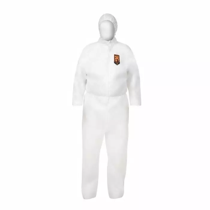 Kimberly-Clark Disposable Coverall White XXL Radioactive Particulate Protection, 96850
