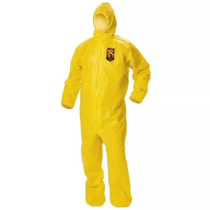 Kimberly-Clark Disposable Coverall Yellow XL Chemical Resistant, 96780