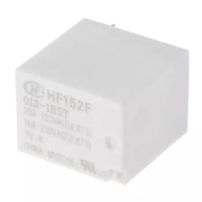 RS PRO PCB Mount Power Relay 12V dc Coil 16A Switching Current SPST