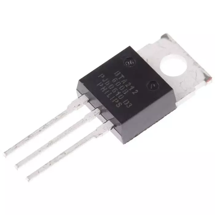 WEEN SEMICONDUCTORS TRIAC Through Hole Mount 3-Pin 600 V Gate Trigger 1.5V 600V, BTA212-600B,127