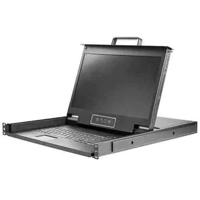 StarTech.com KVM Switch Port USB VGA Console 1920 x 1080 Maximum Resolution, RKCONS17HD