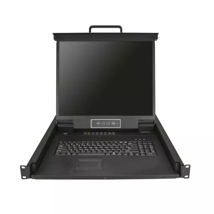 StarTech.com 16 Port USB USB VGA Console 1280 x 1024 Maximum Resolution, RKCONS1916K