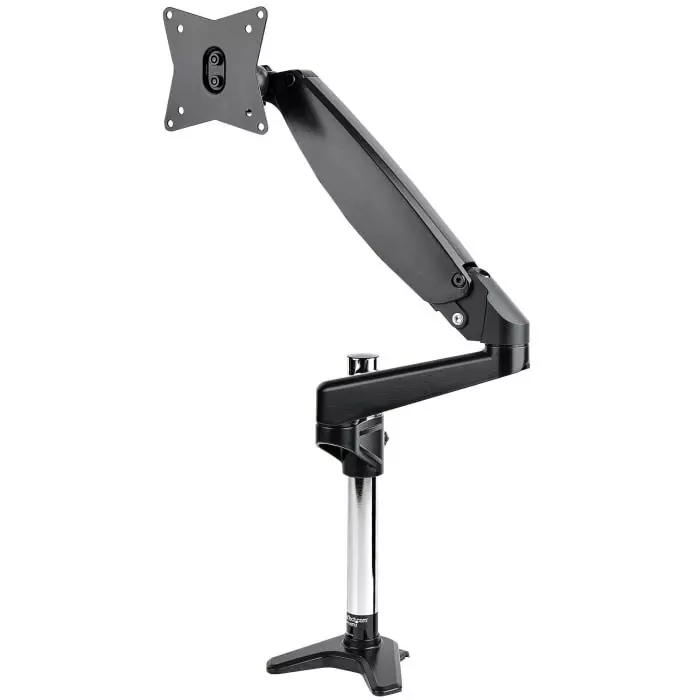 StarTech.com Desk Mounting Monitor Arm for 1 x Screen 49 inch Screen Size, ARMPIVOTE2