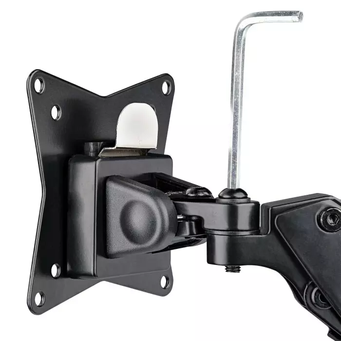 StarTech.com Desk Mounting Monitor Arm for 1 x Screen 49 inch Screen Size, ARMPIVOTE2