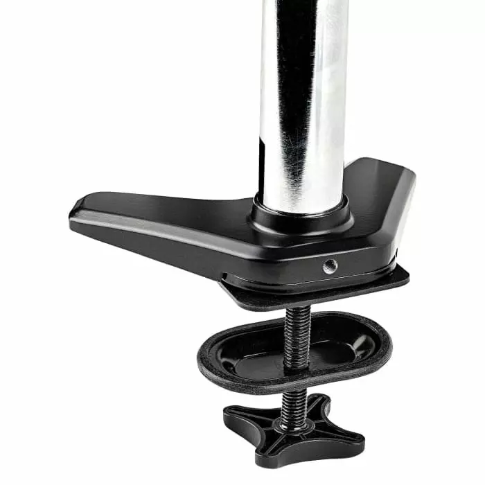 StarTech.com Desk Mounting Monitor Arm for 1 x Screen 49 inch Screen Size, ARMPIVOTE2