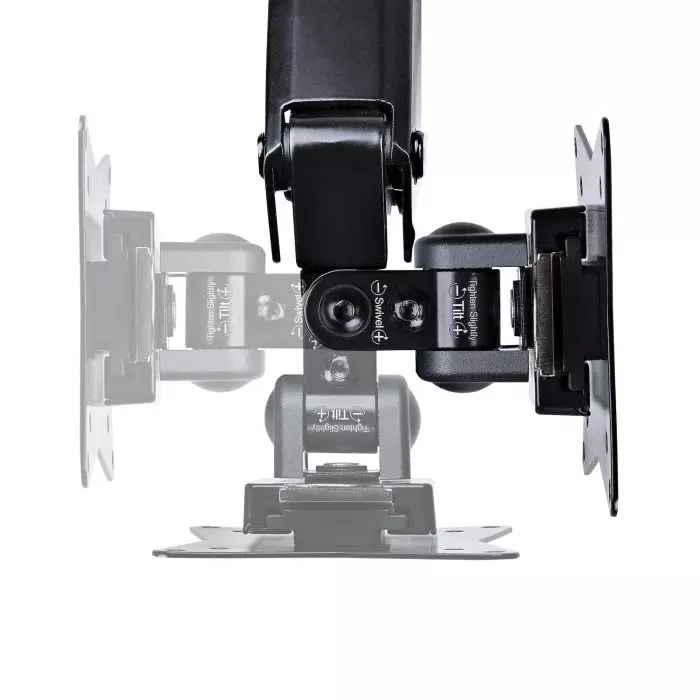StarTech.com Desk Mounting Monitor Arm for 1 x Screen 49 inch Screen Size, ARMPIVOTE2