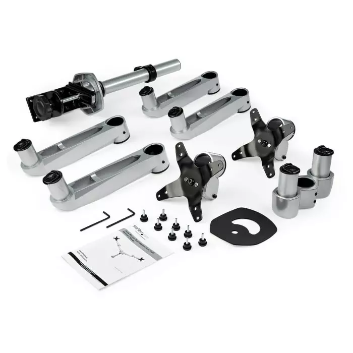 StarTech.com Desk Mounting Monitor Arm for 2 x Screen 27 inch Screen Size, ARMDUALPS