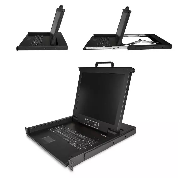 StarTech.com Port USB USB VGA Console 1280 x 1024 Maximum Resolution, RKCONS1701