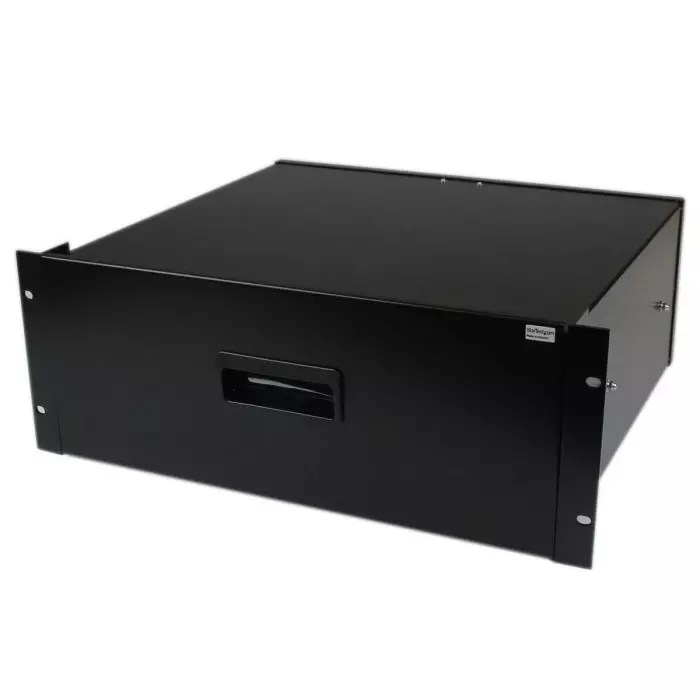 StarTech.com 4UDrawer Series Rack Shelf 4U 25 Kg Load 352mm x 402mm, 4UDRAWER